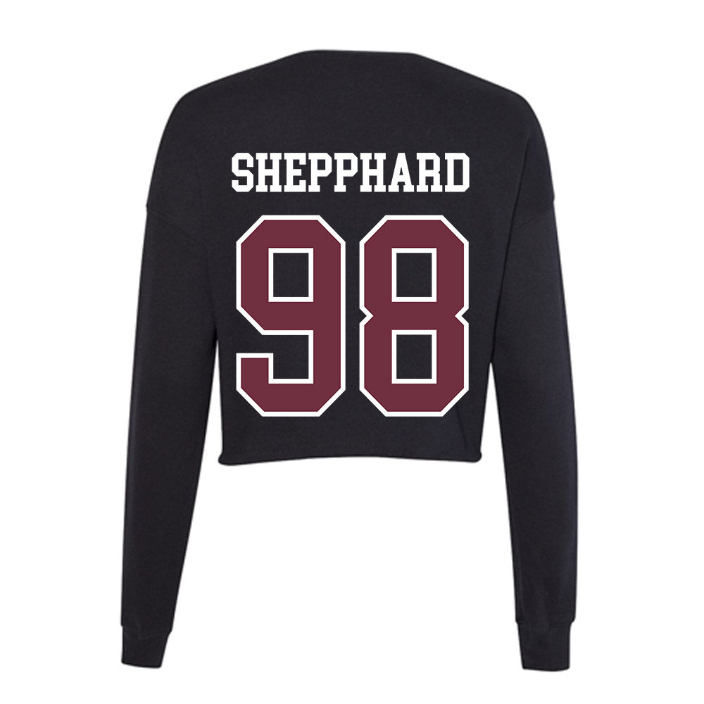 Mississippi State - NCAA Football : Ashun Shepphard - Women's Cropped Crew Fleece-1