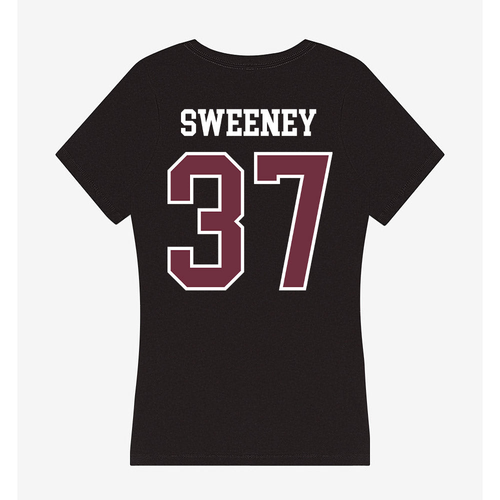 Mississippi State - NCAA Baseball : Brendan Sweeney - Women's V-Neck T-Shirt-1