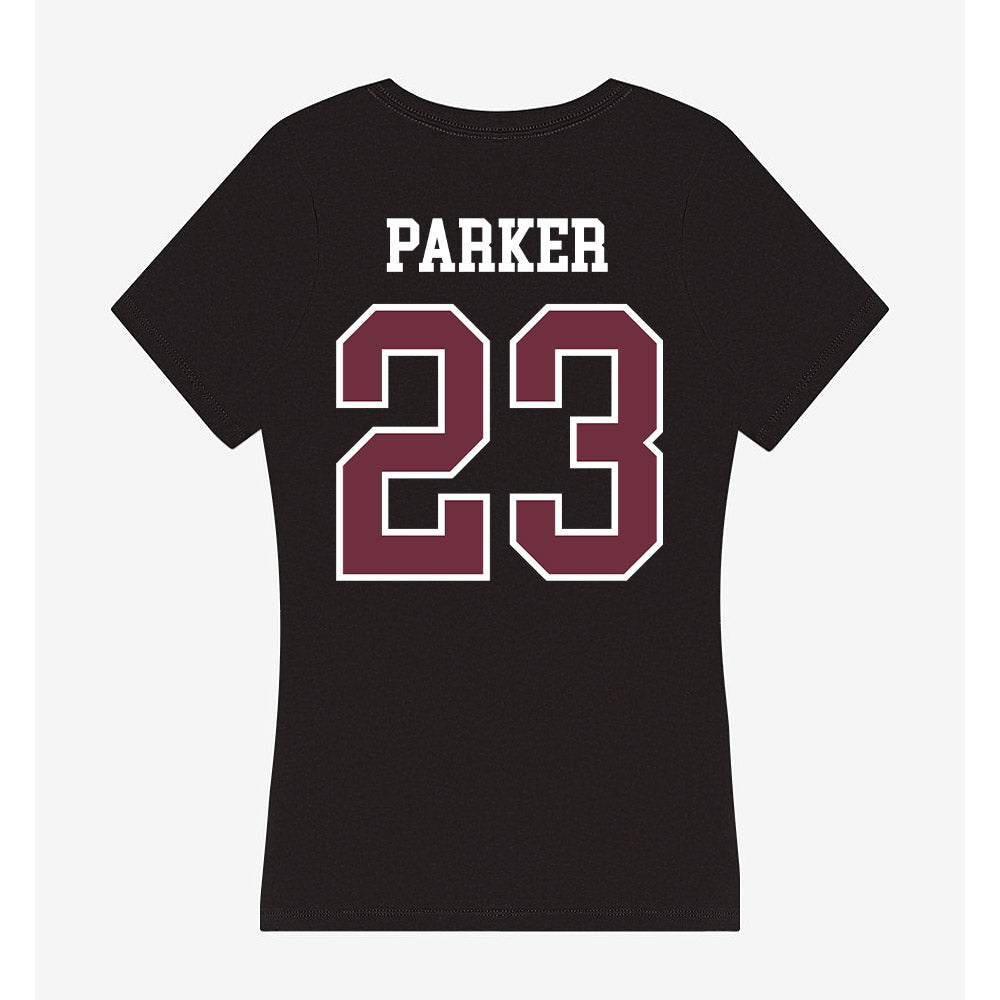 Mississippi State - NCAA Women's Basketball : Ramani Parker - Women's V-Neck T-Shirt-1