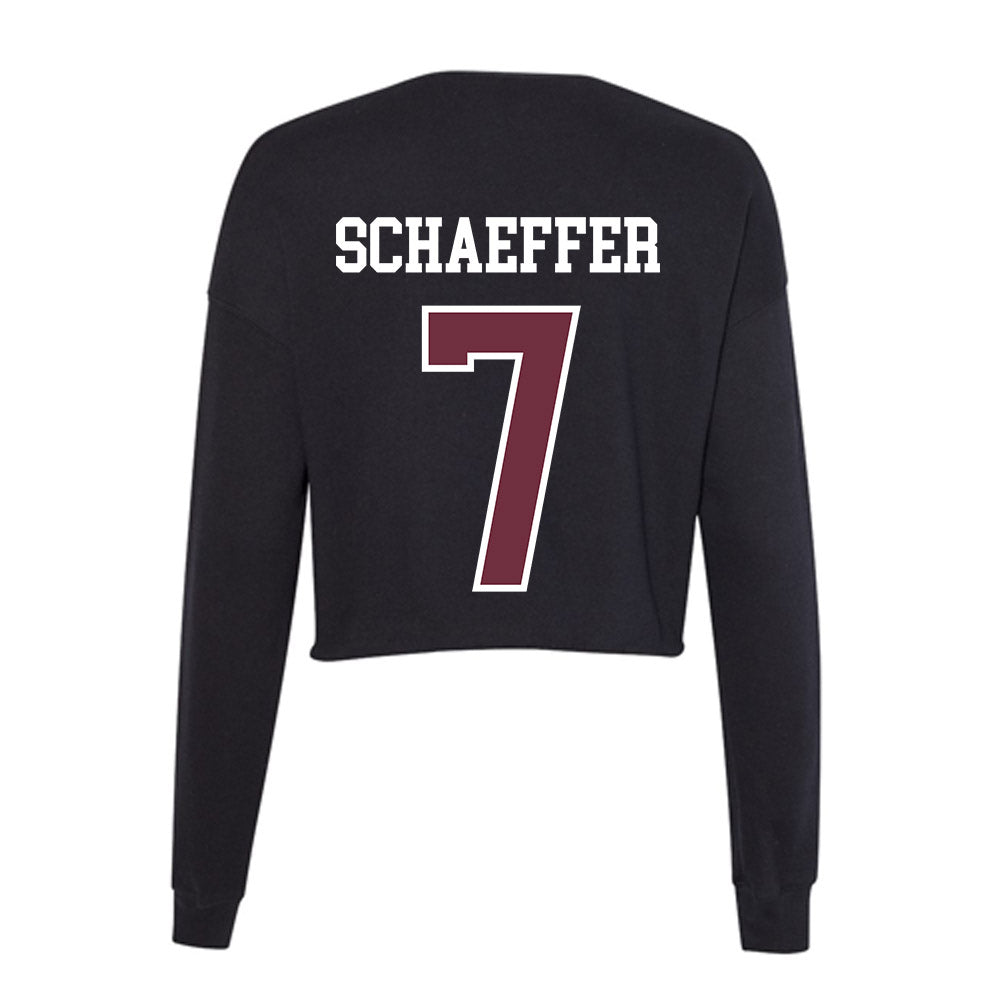 Mississippi State - NCAA Softball : Gabriella Schaeffer - Women's Cropped Crew Fleece-1