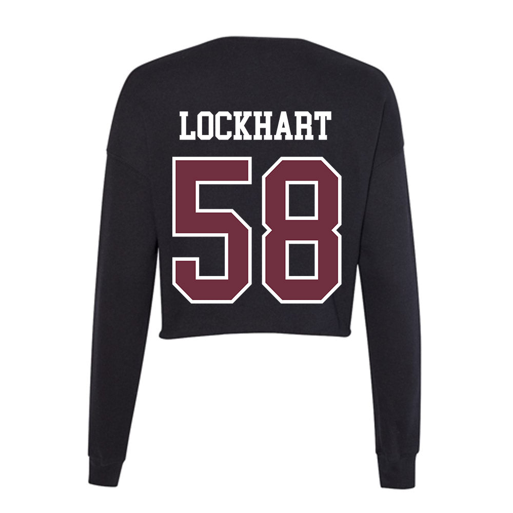 Mississippi State - NCAA Football : Tj Lockhart - Women's Cropped Crew Fleece-1
