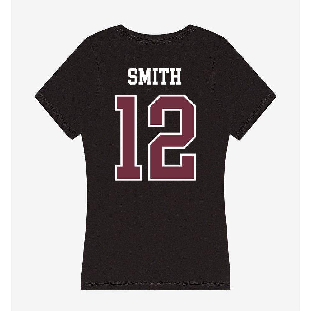 Mississippi State - NCAA Women's Soccer : Kaylie Smith - Women's V-Neck T-Shirt-1