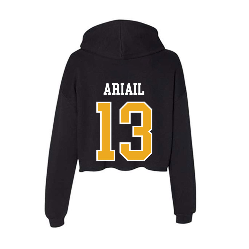 Missouri - NCAA Women's Volleyball : Tyrah Ariail - Women's Crop Fleece Hoodie-1