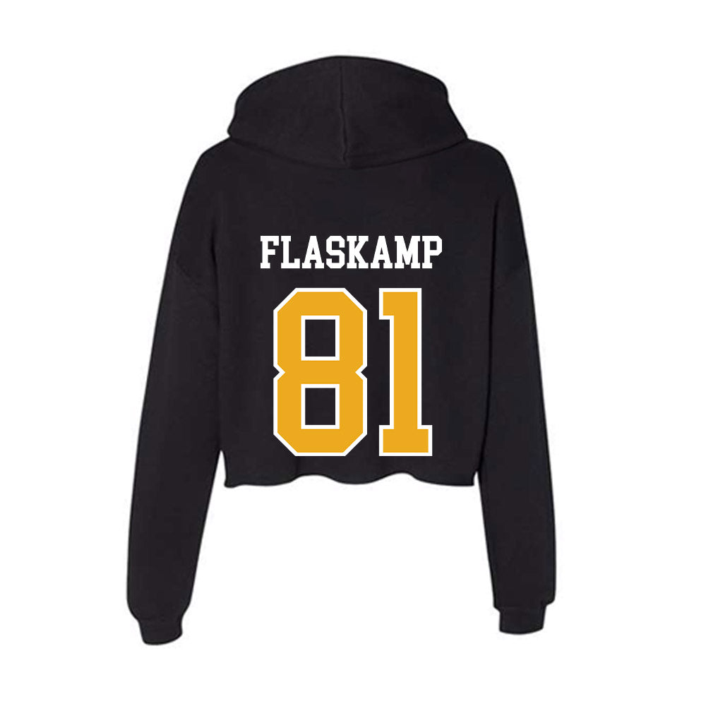 Missouri - NCAA Football : Noah Flaskamp - Women's Crop Fleece Hoodie-1