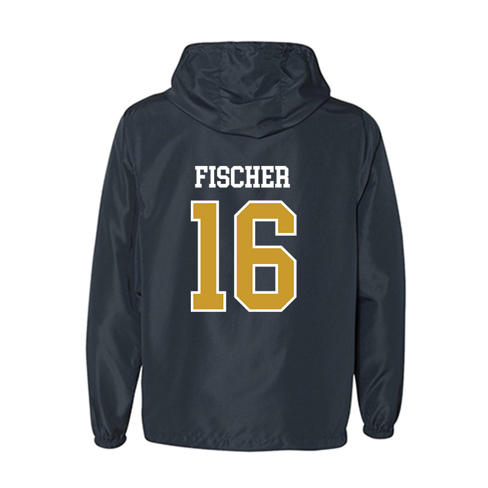 Notre Dame - NCAA Men's Ice Hockey : Paul Fischer - Windbreaker-1