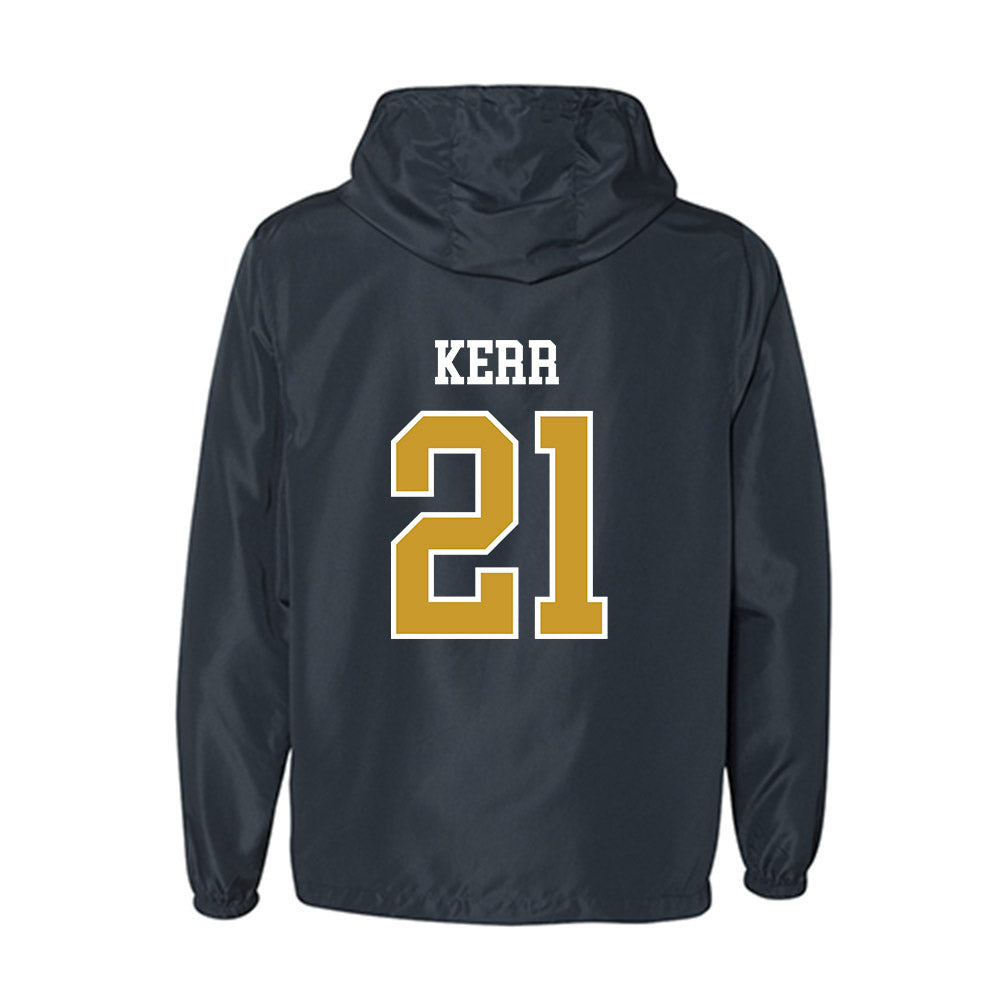 Notre Dame - NCAA Men's Ice Hockey : Jaedon Kerr - Windbreaker-1