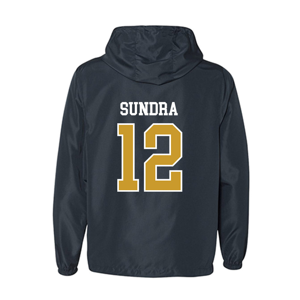 Notre Dame - NCAA Men's Basketball : Garrett Sundra - Windbreaker-1