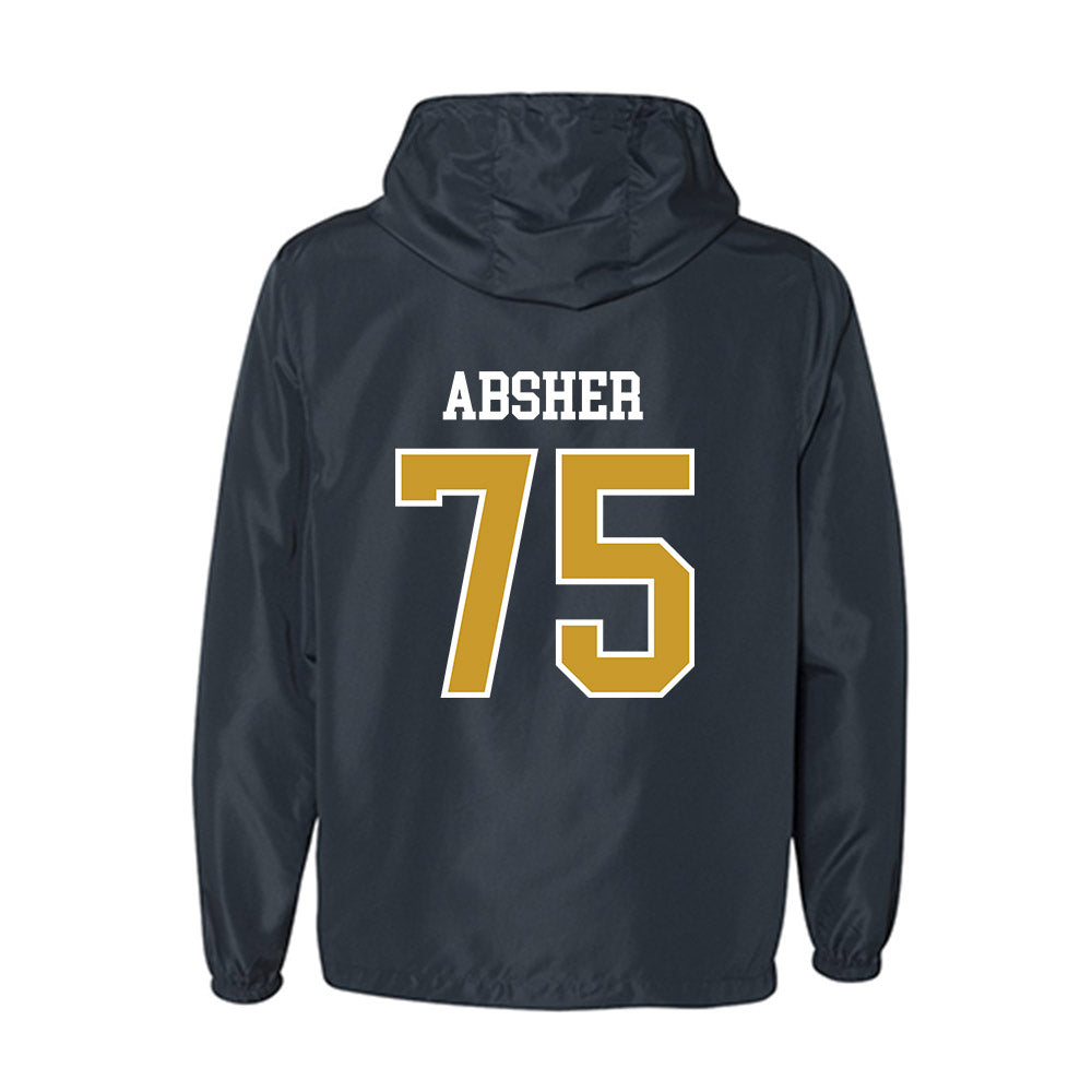 Notre Dame - NCAA Football : Sullivan Absher - Windbreaker-1
