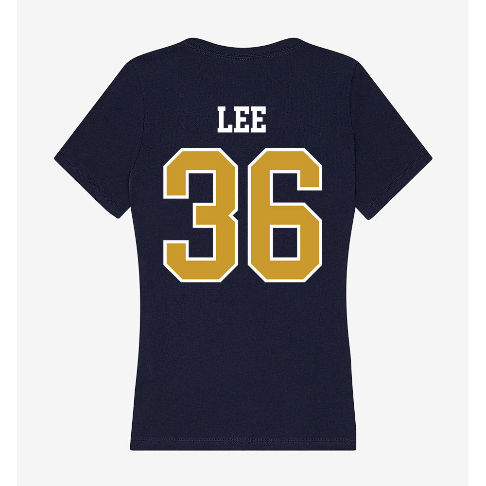 Notre Dame - NCAA Baseball : Oisin Lee - Women's V-Neck T-Shirt-1