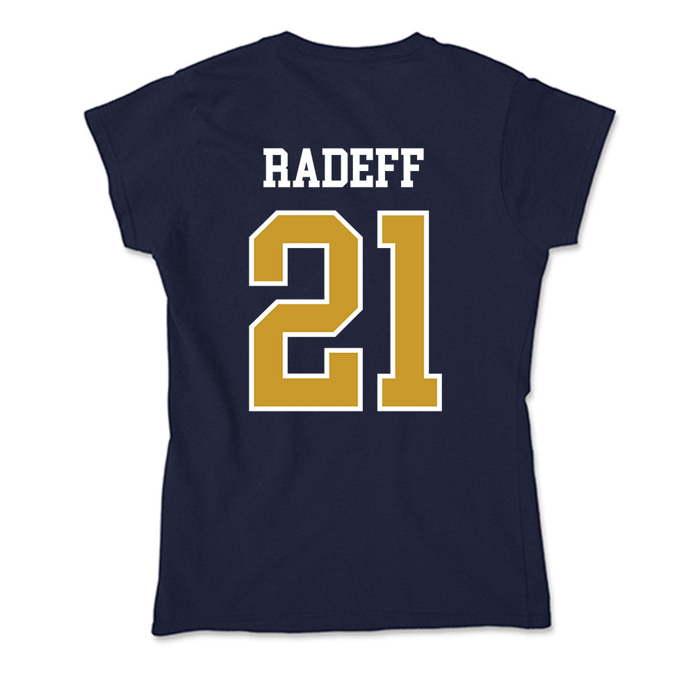 Notre Dame - NCAA Women's Volleyball : Maria Radeff - Soft Style Women’s T-Shirt-1