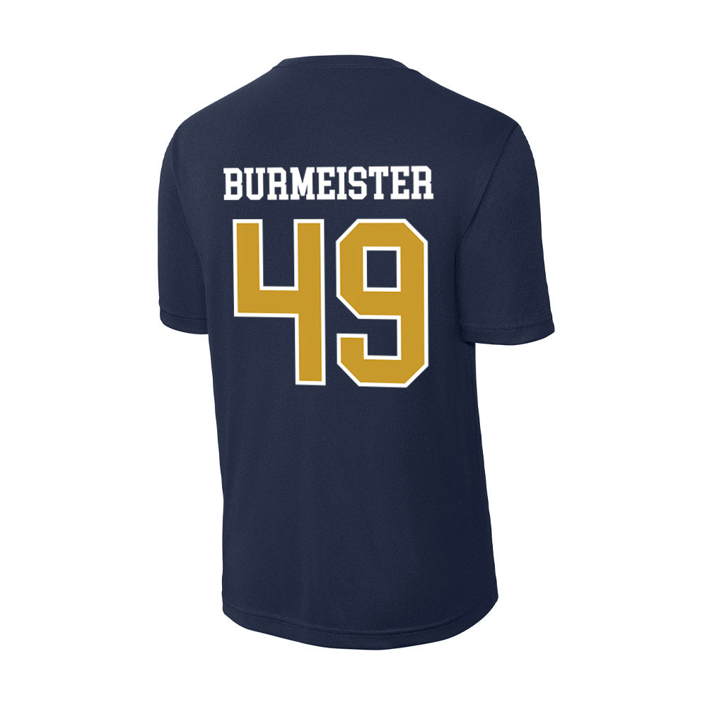 Notre Dame - NCAA Men's Lacrosse : Ben Burmeister - Activewear T-Shirt-1