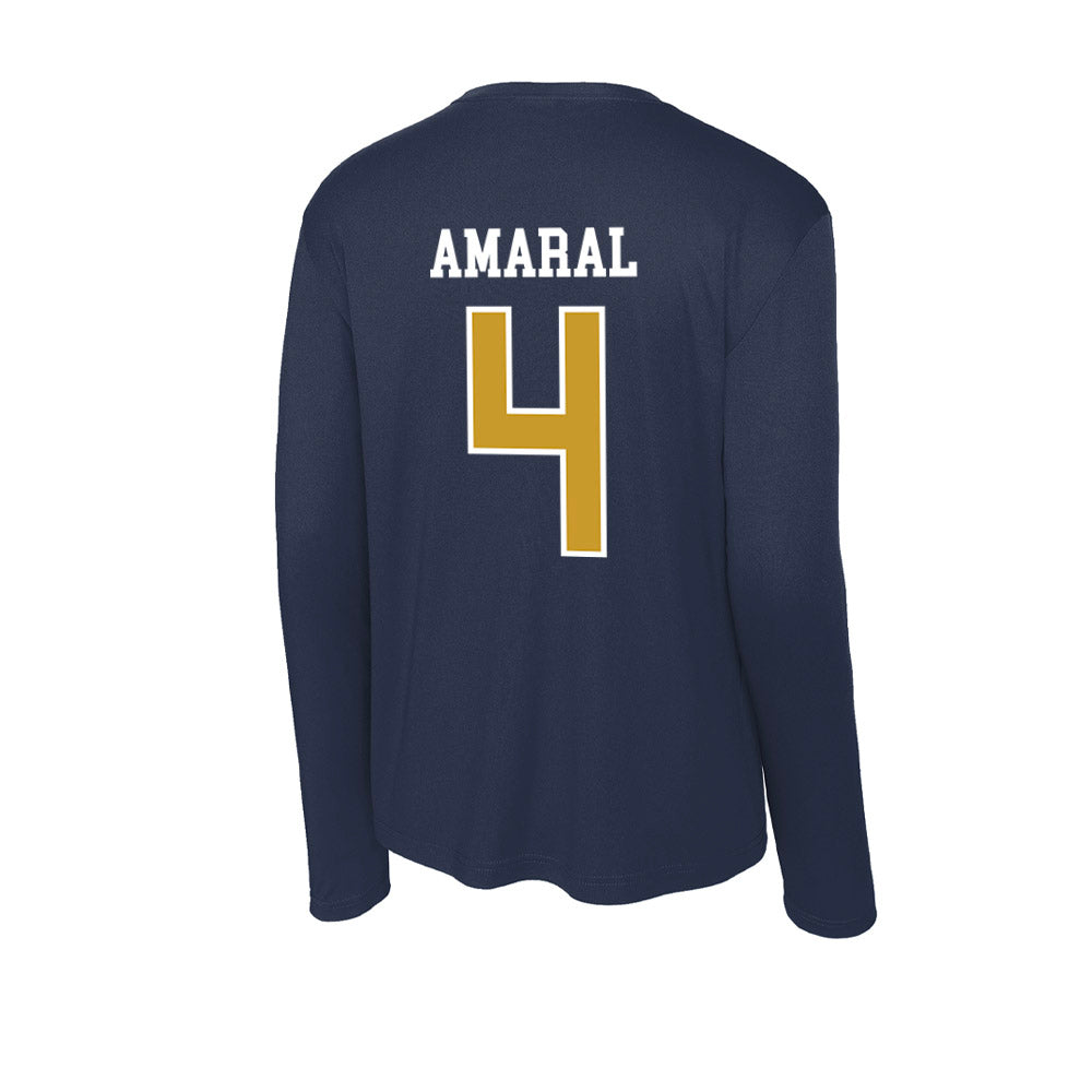 Notre Dame - NCAA Softball : Addison Amaral - Activewear Long Sleeve T-Shirt-1
