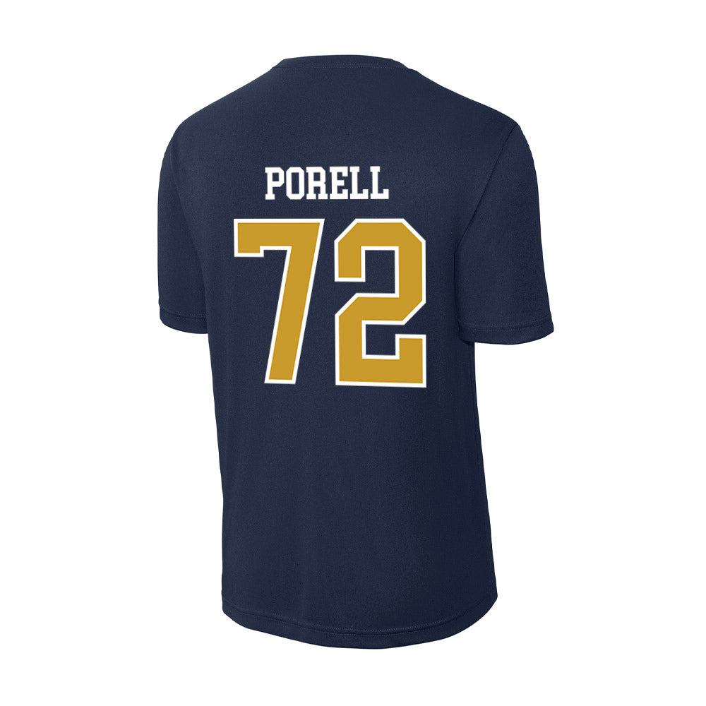 Notre Dame - NCAA Men's Lacrosse : Thomas Porell - Activewear T-Shirt-1