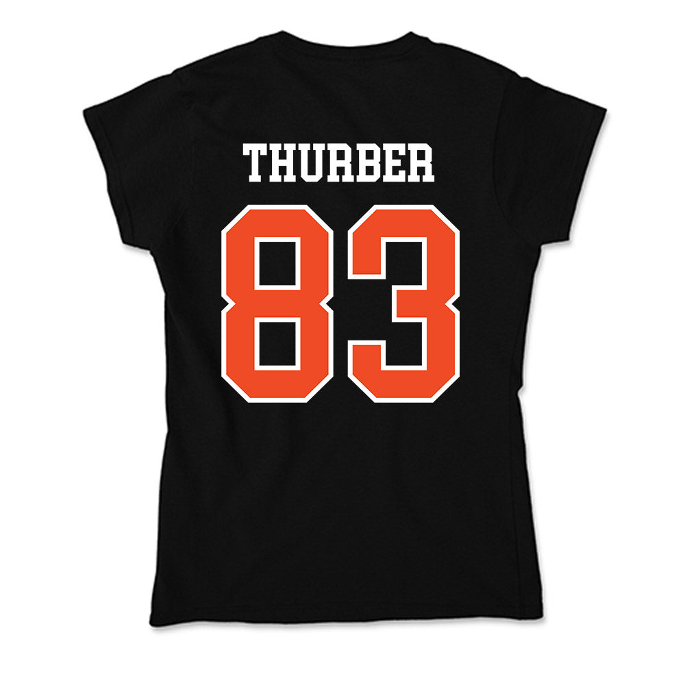Virginia - NCAA Football : Willem Thurber - Soft Style Women’s T-Shirt-1