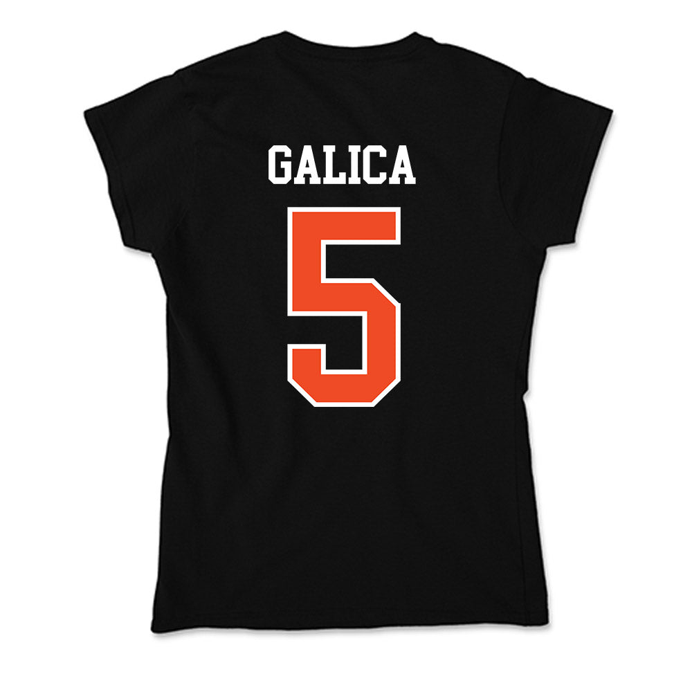 Virginia - NCAA Women's Lacrosse : Kate Galica - Soft Style Women’s T-Shirt-1