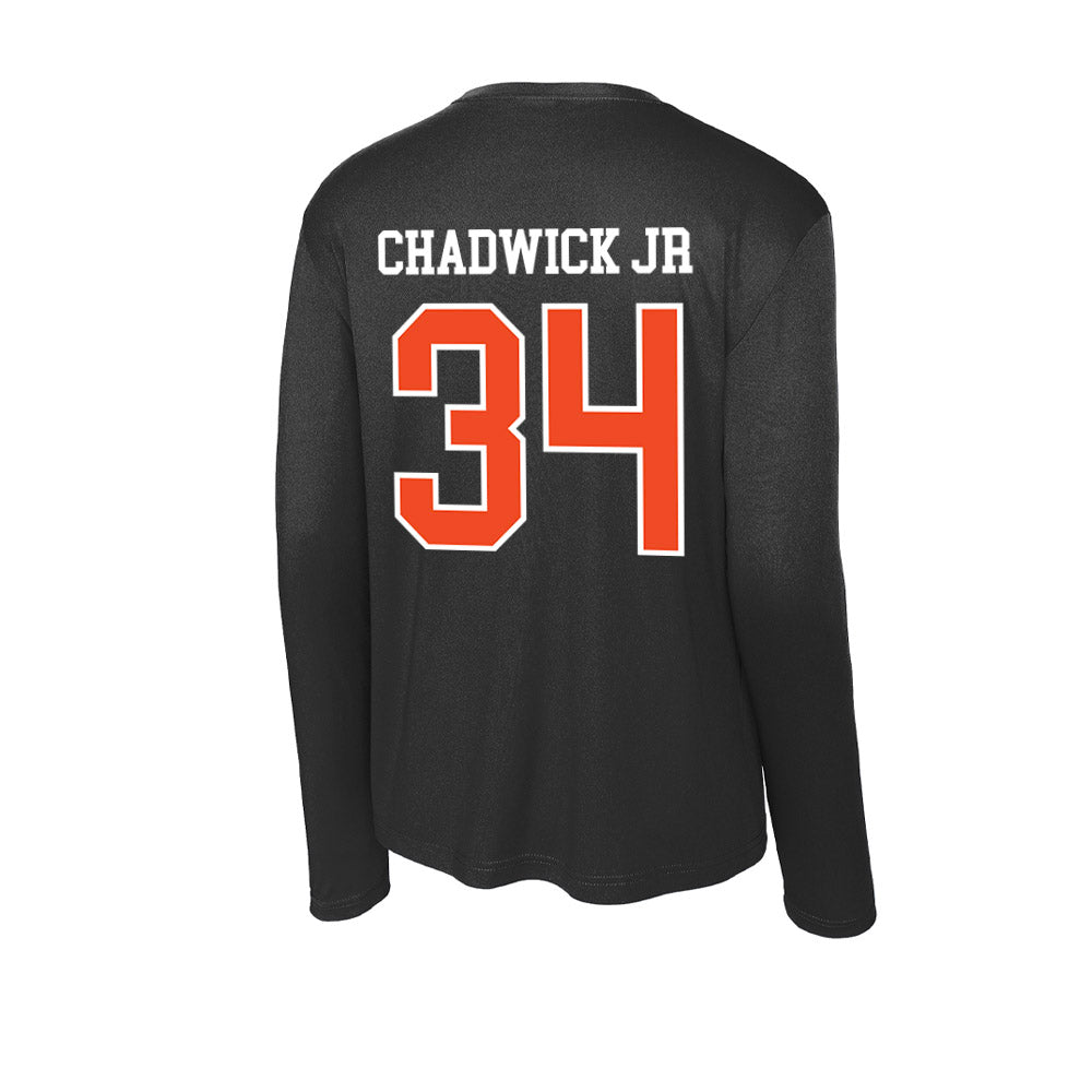 Virginia - NCAA Football : Kevin Chadwick Jr - Activewear Long Sleeve T-Shirt-1