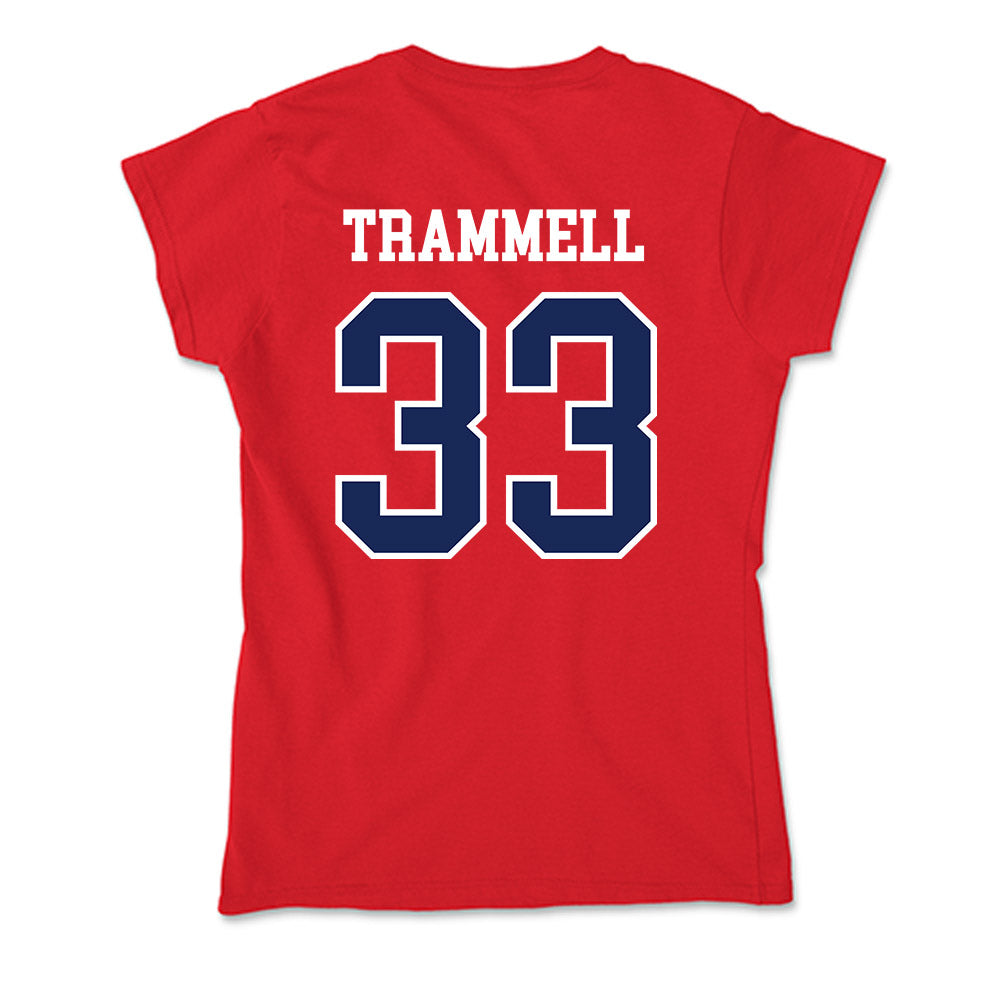 Arizona - NCAA Women's Basketball : Daniah Trammell - Soft Style Women’s T-Shirt-1