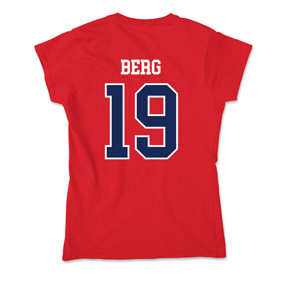Arizona - NCAA Baseball : Jack Berg - Soft Style Women’s T-Shirt-1
