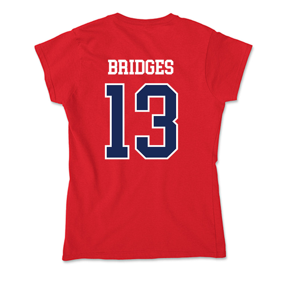 Arizona - NCAA Women's Volleyball : Adrianna Bridges - Soft Style Women’s T-Shirt-1