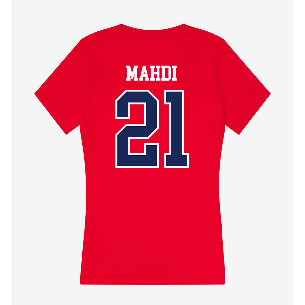 Arizona - NCAA Football : Ismail Mahdi - Women's V-Neck T-Shirt-1