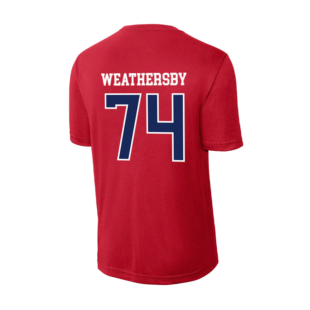 Arizona - NCAA Women's Soccer : Ella Weathersby - Activewear T-Shirt-1