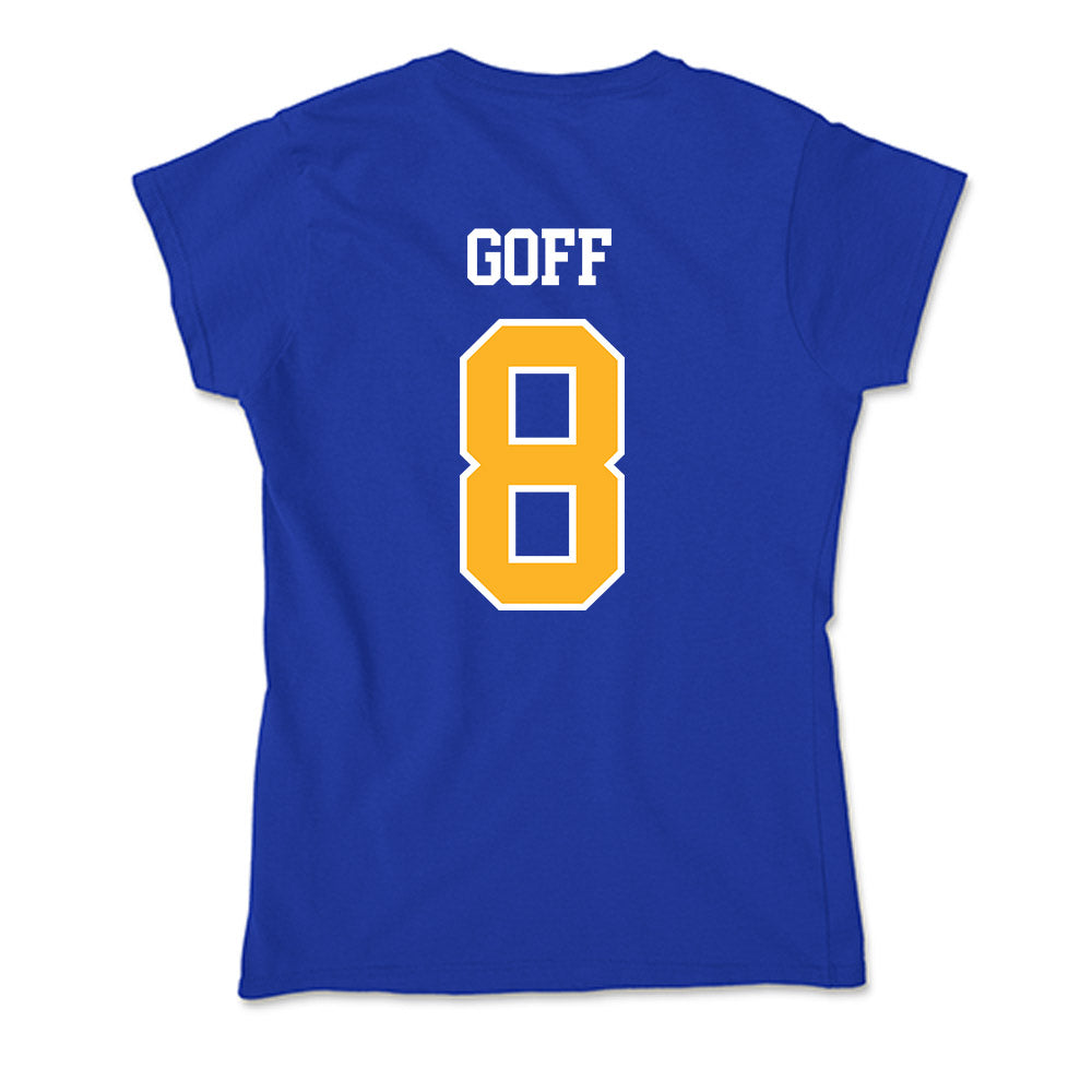 Pittsburgh - NCAA Football : Juelz Goff - Soft Style Women’s T-Shirt-1