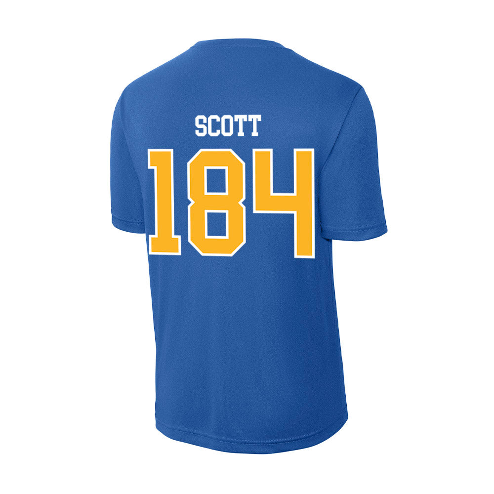 Pittsburgh - NCAA Wrestling : Kyle Scott - Activewear T-Shirt-1