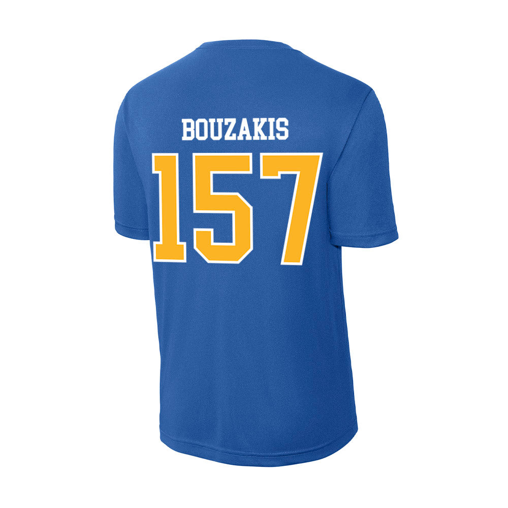 Pittsburgh - NCAA Wrestling : Vince Bouzakis - Activewear T-Shirt-1