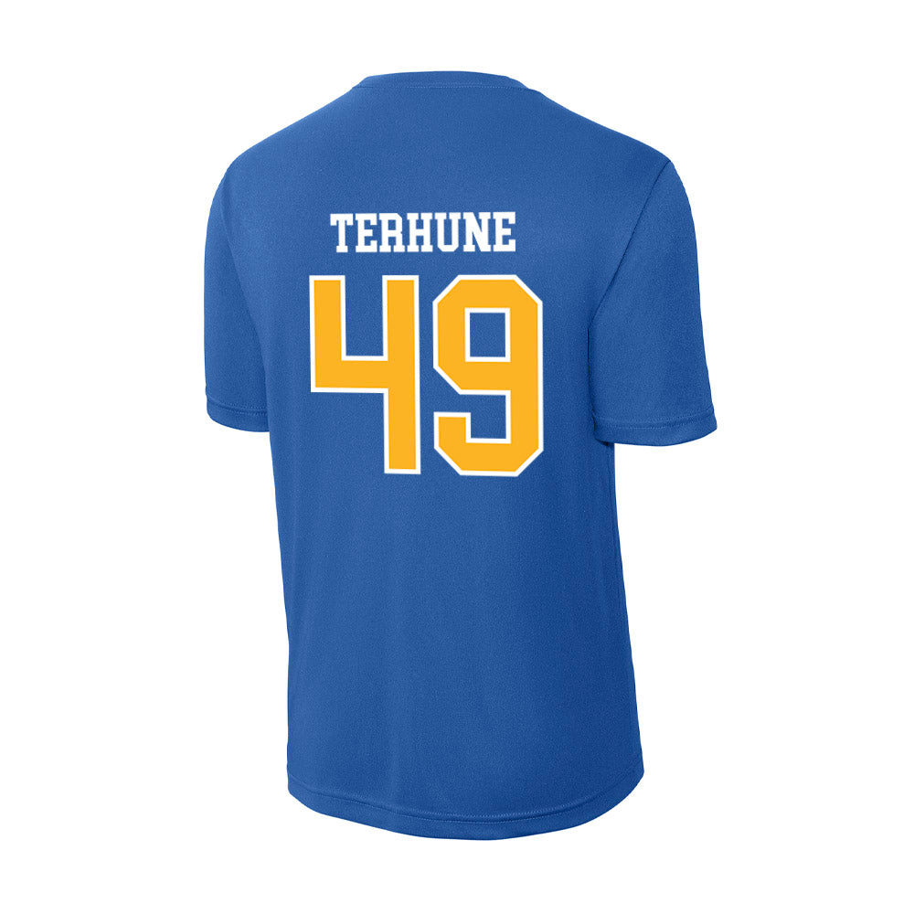 Pittsburgh - NCAA Baseball : Isaac Terhune - Activewear T-Shirt-1