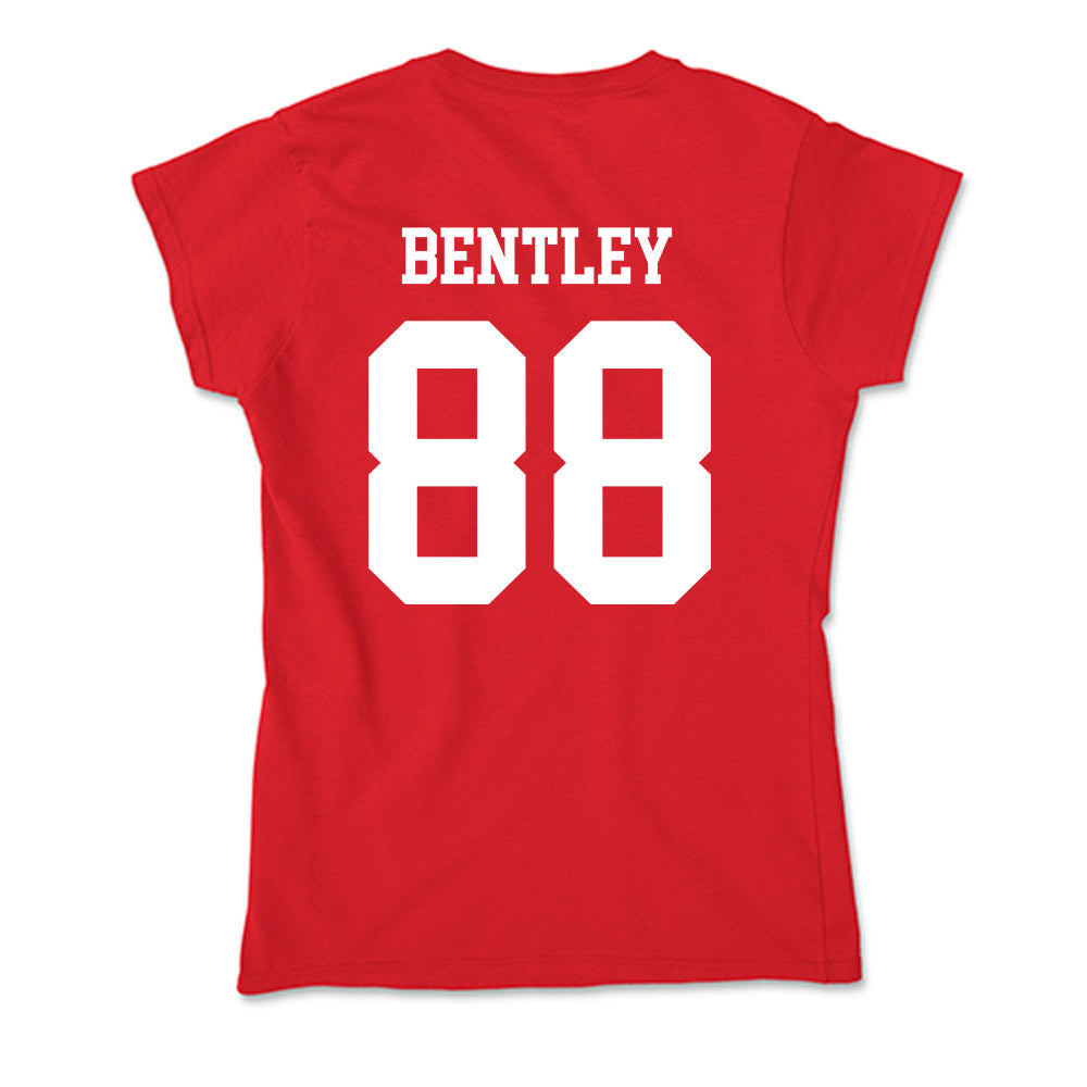 Utah - NCAA Football : Dallen Bentley - Soft Style Women’s T-Shirt-1