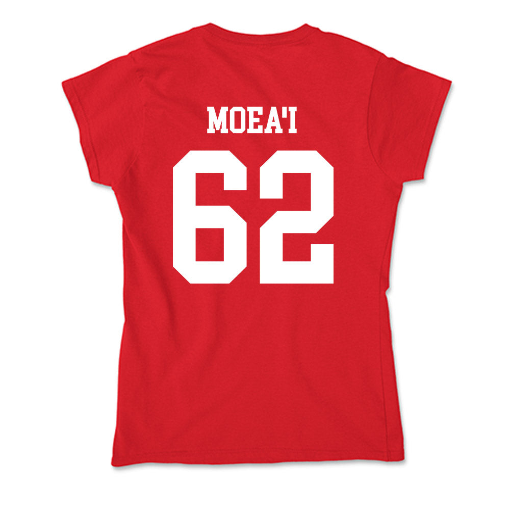 Utah - NCAA Football : Solatoa Moea'i - Soft Style Women’s T-Shirt-1