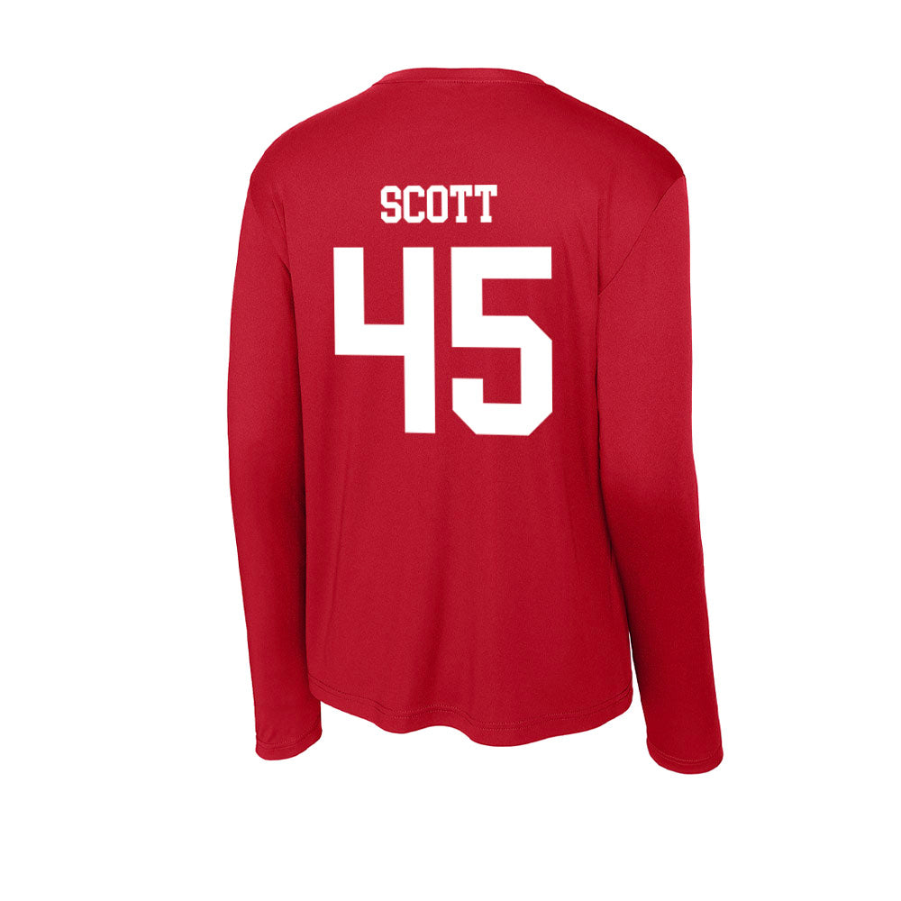Utah - NCAA Baseball : Griffin Scott - Activewear Long Sleeve T-Shirt-1