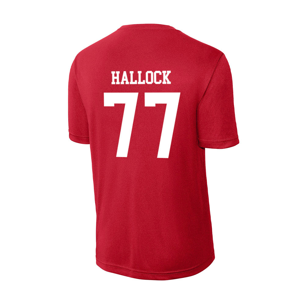 Utah - NCAA Football : Nick Hallock - Activewear T-Shirt-1