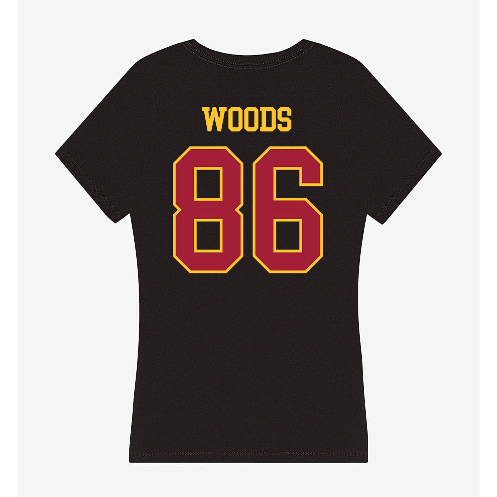 USC - NCAA Football : Cameron Woods - Women's V-Neck T-Shirt-1