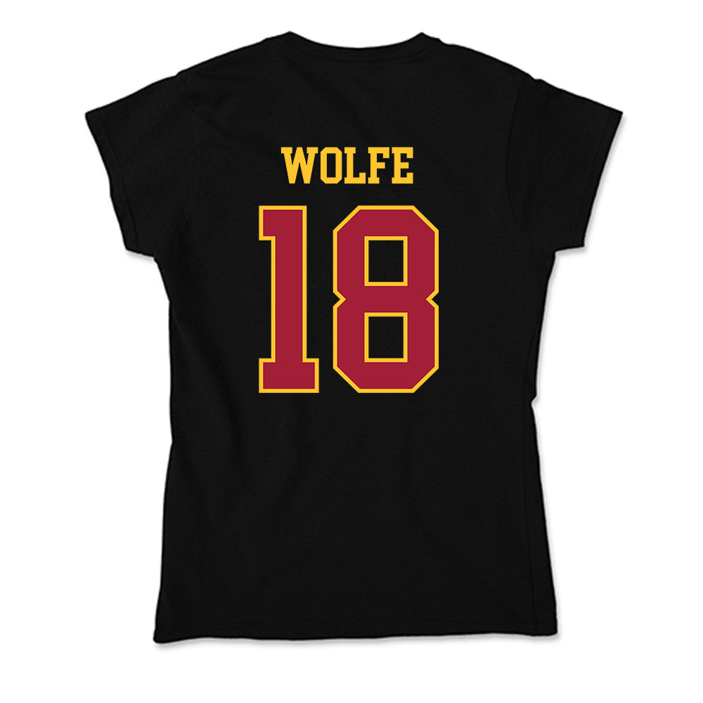 USC - NCAA Football : Jude Wolfe - Soft Style Women’s T-Shirt-1