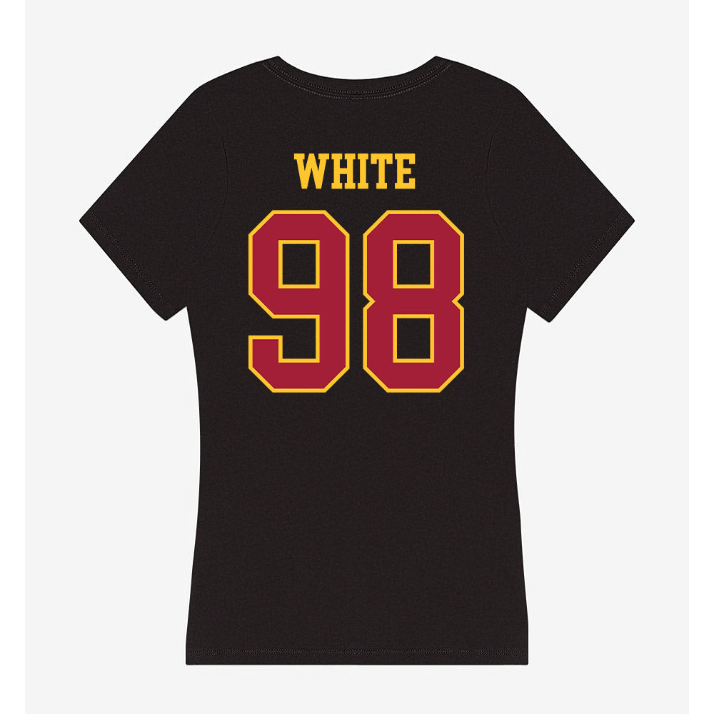 USC - NCAA Football : Garth White - Women's V-Neck T-Shirt-1