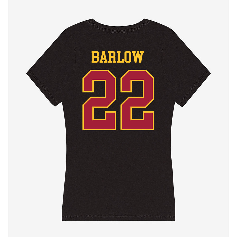 USC - NCAA Football : Darwin Barlow - Women's V-Neck T-Shirt-1