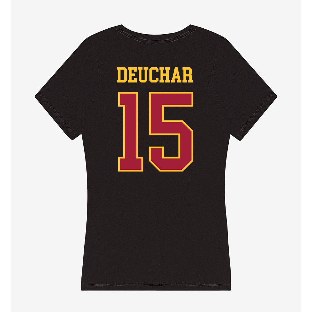 USC - NCAA Men's Volleyball : Jack deuchar - Women's V-Neck T-Shirt-1