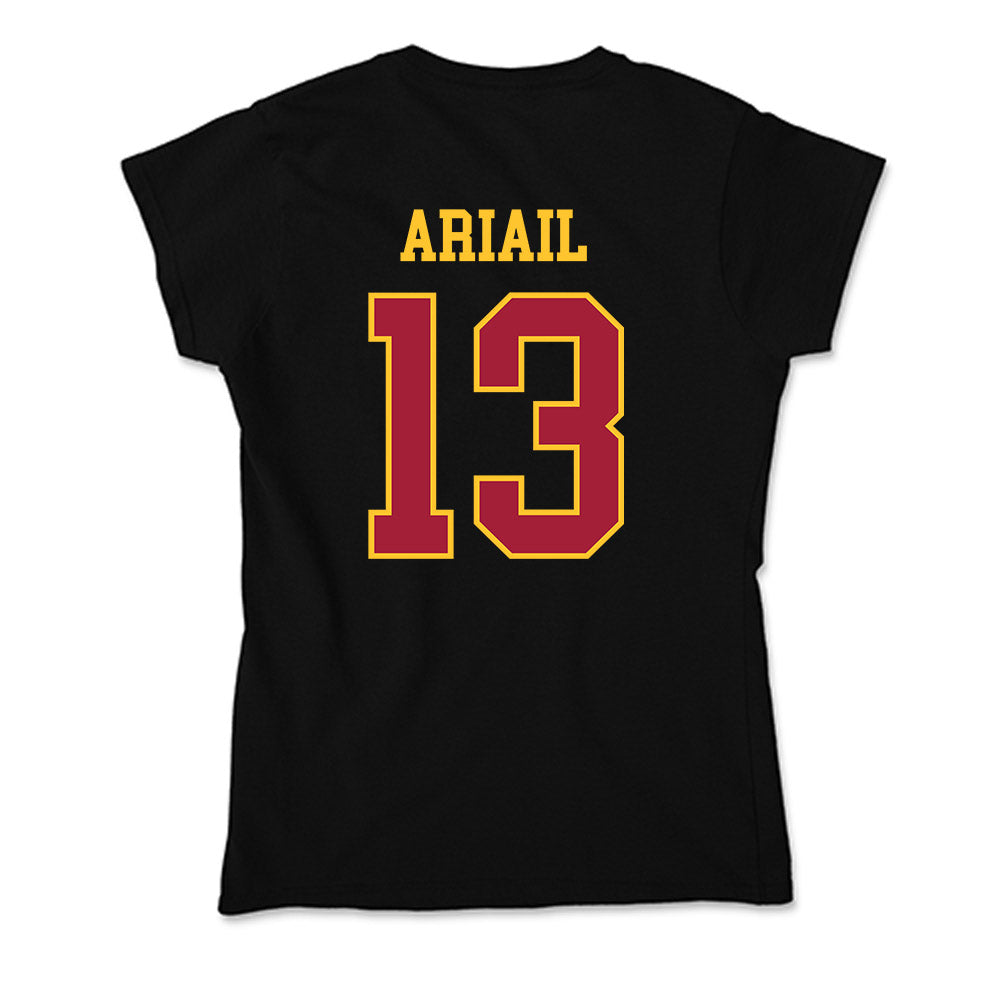 USC - NCAA Women's Volleyball : Tyrah Ariail - Soft Style Women’s T-Shirt-1