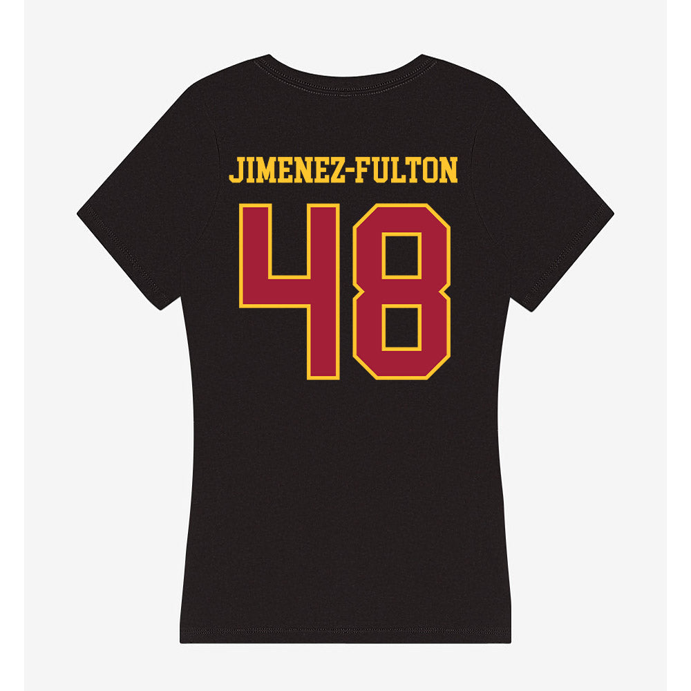 USC - NCAA Football : Daniel Jimenez-Fulton - Women's V-Neck T-Shirt-1