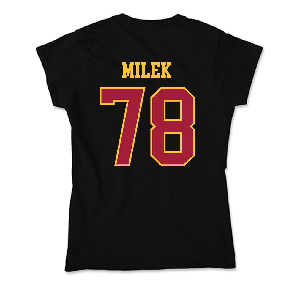 USC - NCAA Football : Andrew Milek - Soft Style Women’s T-Shirt-1