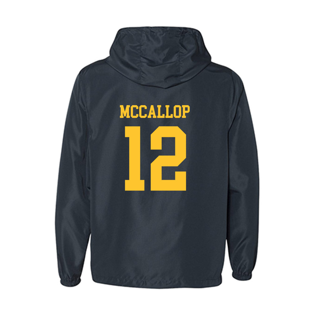 UC Berkeley - NCAA Women's Basketball : Grace McCallop - Classic Shersey Windbreaker-1