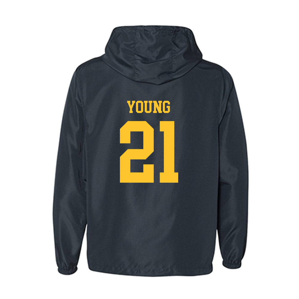 UC Berkeley - NCAA Football : Jae'on Young - Classic Shersey Windbreaker-1