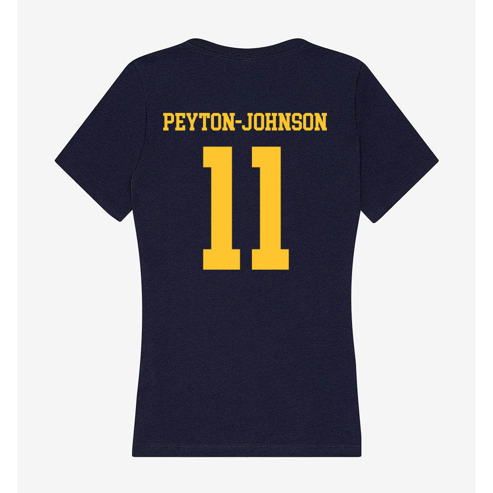 UC Berkeley - NCAA Softball : Nina Peyton-Johnson - Classic Shersey Women's V-Neck T-Shirt-1