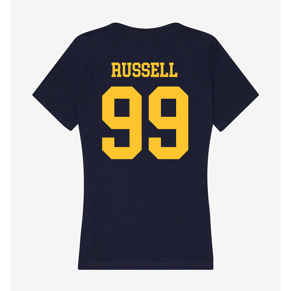 UC Berkeley - NCAA Baseball : Duncan Russell - Classic Shersey Women's V-Neck T-Shirt-1