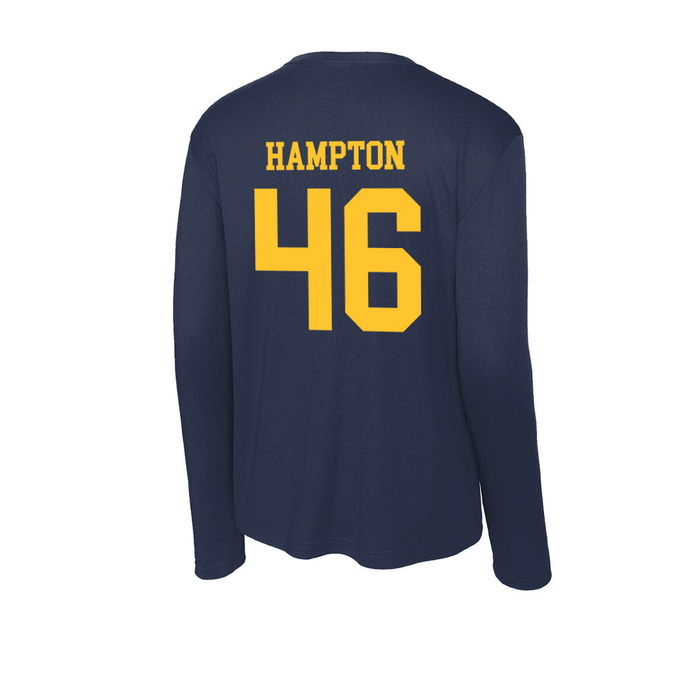 UC Berkeley - NCAA Football : Aaron Hampton - Classic Shersey Activewear Long Sleeve T-Shirt-1