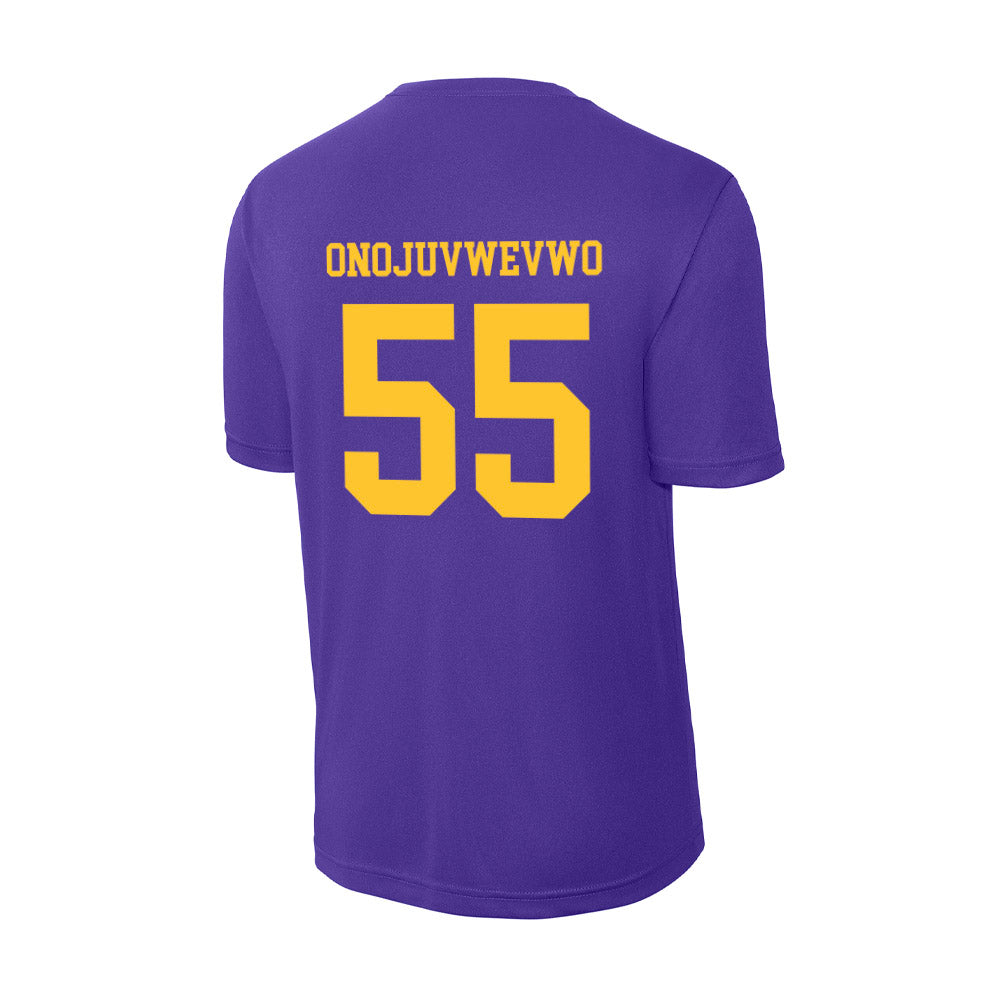 LSU - NCAA Women's Track & Field : Ella Onojuvwevwo - Activewear T-Shirt-1