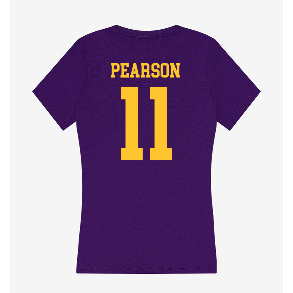 LSU - NCAA Baseball : Josh Pearson - Women's V-Neck T-Shirt-1