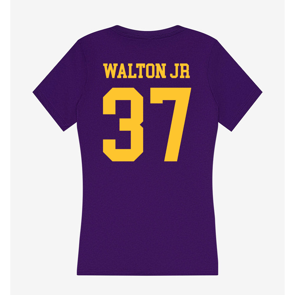 LSU - NCAA Football : Craig Walton Jr - Women's V-Neck T-Shirt-1