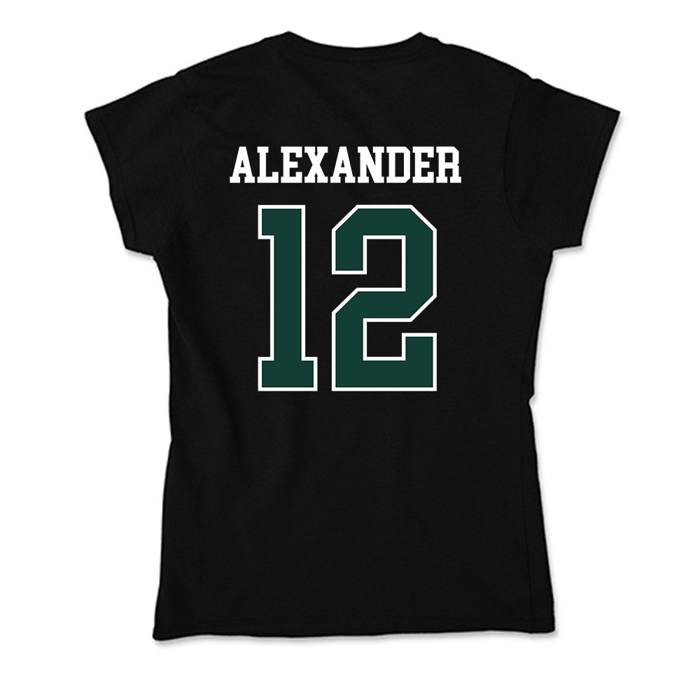 Michigan State - NCAA Women's Basketball : Isa Alexander - Soft Style Women’s T-Shirt-1